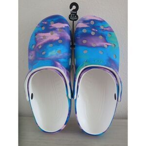 Crocs 206868-90H Men's Sz 8 Women's 10 Classic Out Of This World Slip-On Clogs